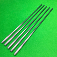 Arbres de queue de billard en Fiber de carbone remplis de mousse pour queues de billard Protaper Shaft Carbon Shaft Blanks