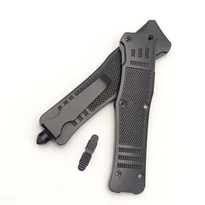 2024 nuovo Design accessori per maniglia in lega di zinco per coltello da tasca per la caccia in campeggio utilizzato