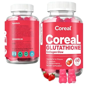 คอเรล รับผลิตแบบ OEM/ODM วิตามินกัมมี่คอลลาเจนทางทะเลสูตรซุปเปอร์กลูต ช่วยให้ผิวกระจ่างใส สำหรับผู้ใหญ่ - Product Image 1