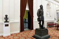 Offre Spéciale grand public extérieur décoré statue en bronze commémorative Robert E. Sculpture Lee