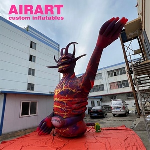 <strong>Giant</strong> Inflatable Zombie for Halloween Decorations <strong>Scary</strong> Outdoor Yard Decor - Product Image 2