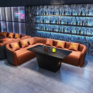 Canapés <span class=keywords><strong>de</strong></span> bar haut <span class=keywords><strong>de</strong></span> gamme préférés des influenceurs Cabines et ensembles <span class=keywords><strong>de</strong></span> chaises <span class=keywords><strong>de</strong></span> table pour les clubs, les salons, les dîners musicaux, les bars et les pubs - Product Image 2