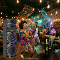 DR-1210 Meilleures ventes, modèle exclusif, Enceinte sans fil 5.0 de 12 pouces, 100W de puissance élevée, Son puissant, RGB, pour fêtes en extérieur et groupes multiples