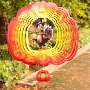Venta al por Mayor de EnchGarden, Molinillos de Viento Metálicos 3D, Adornos de Jardín, Molino de Viento Colorido, Decoración para Jardín, Patio y Exteriores, Turquía - Product Image 4
