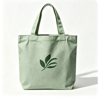 Sac fourre-tout en toile grande capacité avec impression sérigraphique, poignée renforcée, idéal pour les boutiques de détail et les cadeaux d'entreprise