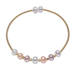 Venta al por Mayor de Joyería de Perlas de Agua Dulce de Zhuji, Transmisión en Vivo por Celebridades de Internet, Puestos Pequeños para Pulseras y Brazaletes de Perlas - Product Image 5