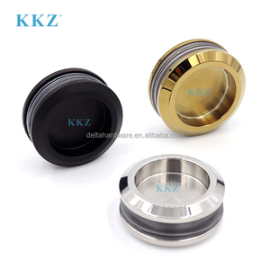 <strong>Matte</strong> <strong>Black</strong> Polished Mirror Satin Brushed Nickel Gold Stainless Steel Sliding Hidden <strong>Door</strong> Handle Shower Glass <strong>Door</strong> <strong>Knob</strong> - Product Image 3