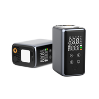 Nouveau modèle 2026 Démarreur intelligent sans fil et gonfleur de pneus avec batterie de 10000 mAh, ABS 150 psi et éclairage