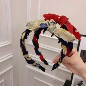 Multiple Models Hot Selling Popular Niche Design Exquisite Cute <b>Sweet</b> Bowknot Hairband Vintage Women's Hairbands Fashion Jewelry - Product Image 3