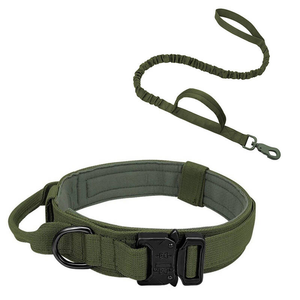Mehrfarbiges, verschleiß festes Schnellverschluss-Schwermetall-Nylon-Gurtband für Hunde leine für mittelgroße Hunde, taktisch - Product Image 2