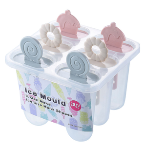 Molde para hacer polos de hielo, alta calidad, flamenco, 6 uds. - Product Image 1