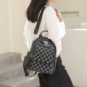 Borse Scolastiche in Pelle PU Nera con Paillettes, Eleganti e Alla Moda per Ragazze Universitarie - Product Image 5