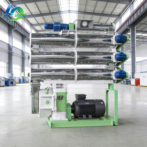 Granulateur d'aliments pour poissons LUODATE à haut taux de granulation 5-10T/H, machine durable à matrice annulaire pour la fabrication d'aliments souples pour poissons en aquaculture, certifiée CE - Product Image 2
