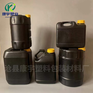 Thickened <b>plastic</b> <b>drum</b>, 10 kg acid and alkali resistant chemical <b>drum</b>, food grade square 5 liter stackable <b>drum</b>, sealed waste - Product Image 1