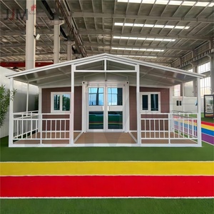 Rumah Kontainer Baja Prefabrikasi 40 Kaki Siap Pakai, Dapat Diperluas, 2-5 Kamar Tidur, Rumah Lipat Mewah - Product Image 1