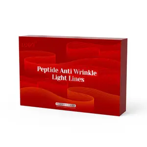 Victory peptide anti-wrinkle light pattern gift box skin care set packaging box