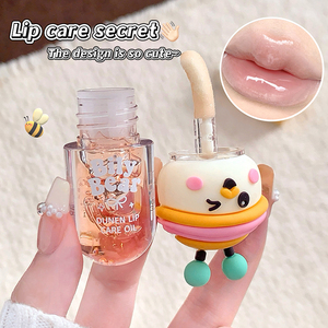 2026 NUEVO Bily Bear OEM Etiqueta Privada Venta al por Mayor a Granel Aceite Labial Herbal Brillo Labial No Pegajoso Hidratante con Aceite Mineral - Product Image 1
