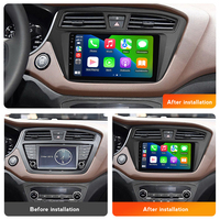 Autoradio Android avec GPS pour Hyundai I20 2015-2018, écran tactile, Carplay, autoradio, vidéo, stéréo, DVD, navigation