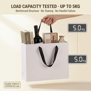 Sac <span class=keywords><strong>de</strong></span> shopping en papier kraft <span class=keywords><strong>de</strong></span> luxe avec logo personnalisé, écologique, recyclable, sac <span class=keywords><strong>de</strong></span> transport pour boutique, poignée en ruban, élégant, cadeau haut <span class=keywords><strong>de</strong></span> gamme - Product Image 5