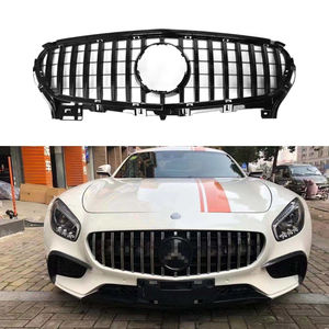 Kisi Bumper depan mobil balap untuk Mercedes Benz AMG GT GTS W190 C190 R190 Coupe 2015-2017 kisi Bumper depan mobil 2 pintu - Product Image 1