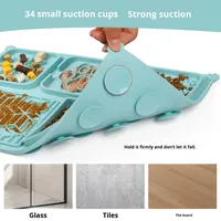 Gamelle carrée en silicone pour chien à alimentation lente, avec ventouse anti-étouffement et tapis de léchage multifonctionnel – Offre Spéciale