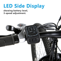Vélo de montagne électrique Talaria, vélo de ville électrique 250W 350W 500W, batterie lithium, cadre en aluminium 7 vitesses, roues 26 pouces, VTT électrique