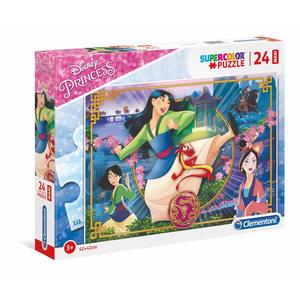 CLEMENTONI MAXI SUPERCOLOR - PUZZLE 24 PEZZI MAXI PRINCESS MULAN - Product Image 1