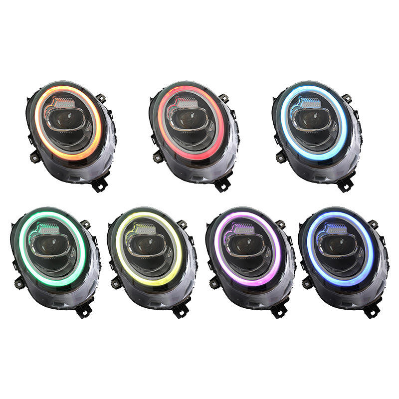 7 colour Head Light