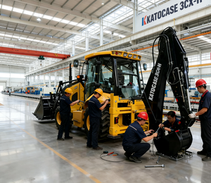 Minicargadora Retroexcavadora KATOCASE 3CX-H con Motor Diésel Cummins, 25 <span class=keywords><strong>Herramientas</strong></span>, Bomba <span class=keywords><strong>de</strong></span> Alto Momento <span class=keywords><strong>de</strong></span> Carga, Caja <span class=keywords><strong>de</strong></span> Cambios, Capacidad <span class=keywords><strong>de</strong></span> Elevación <span class=keywords><strong>de</strong></span> 2800 kg - Product Image 1