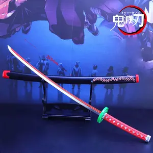 Hochwertige japanische Waffen-Requisiten Schwert Dämonentöter Schwert Cosplay Anime Metallschwert