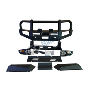 Pièces de carrosserie Maictop Barre en acier pour pare-chocs avant pour <span class=keywords><strong>Toyota</strong></span> <span class=keywords><strong>Land</strong></span> <span class=keywords><strong>Cruiser</strong></span> Lc 79 75 70 Series Lc79 Fj79 <span class=keywords><strong>Hzj79</strong></span> - Product Image 2