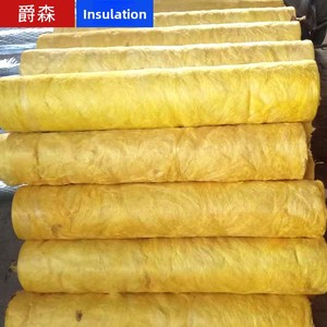 Tubo de Aislamiento Térmico para Tuberías de Vapor de Calderas y Aire Acondicionado, Aislamiento de Fibra Centrífuga con Lámina Adhesiva - Product Image 3