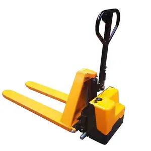 Hot Verkoop Elektrische Pallet Truck 1.5 Ton Elektrische Schaar Hoge Lift Pallet Truck Semi-Elektrische Pallet Truck Te Koop