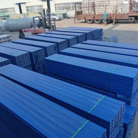Plancher de panneau de pont frp grp/plancher de panneau de pont en fibre de verre composite de drainage