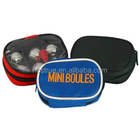 Meilleur prix 8 pièces 40mm pétanque Boule ensemble de sport été en plein air jeux de jardin sac à main paquet avec boules de pétanque en acier inoxydable