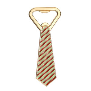 Décapsuleurs de bouteilles de bière aimantés pour réfrigérateur, cravate créative pour homme, pour mariage, anniversaire, fête - Product Image 5