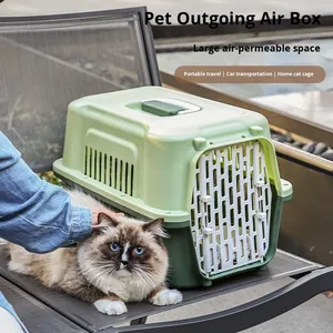 Переноска для животных Pet Air Box Модель 303: Портативная, с пластиковой дверцей, оптом для кошек и собак, для путешествий на автомобиле и авиаперевозок - Product Image 3