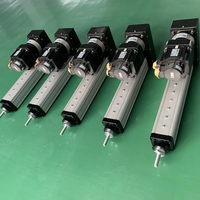 Mini-cylindre pneumatique, moteur servo, actionneur électrique, vanne linéaire sous plancher, IP65, 12v 24v, électrique, haute vitesse