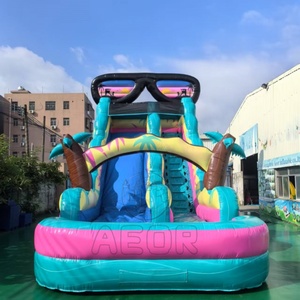 Hot bán thương mại nhiệt đới cây cọ <span class=keywords><strong>Inflatable</strong></span> <span class=keywords><strong>Slide</strong></span> trượt nước <span class=keywords><strong>Inflatable</strong></span> Kính mát trượt <span class=keywords><strong>Inflatable</strong></span> <span class=keywords><strong>Slide</strong></span> - Product Image 3