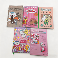 Carnet de notes A5 Stitch : Journal de notes fantaisie mignon et cousu