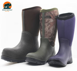 <span class=keywords><strong>Rocky</strong></span> Buffalo Bottes de sécurité de <span class=keywords><strong>chasse</strong></span> pour homme avec embout en acier/semelle extérieure en caoutchouc plaque d'acier Bottes en néoprène - Product Image 6