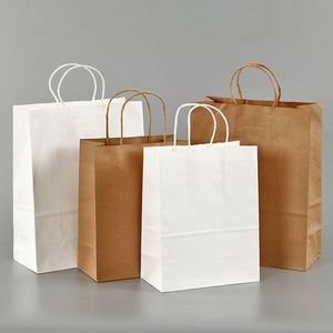 Factory Customized Kraft Paper <b>Bags</b> With Your Own Personal Logo Shopping Gift Paper <b>Bags</b> - Product Image 1