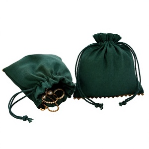 Pochette à cordon en coton écologique personnalisée, idéale pour la promotion de la marque et l'utilisation professionnelle. - Product Image 1