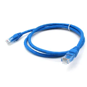Precio de fábrica Cable Ethernet CAT5E/Cat6/CAT7 UTP CAT 6 RJ 45 10M/50m/100M Cable de conexión Cable Ethernet Rj45
