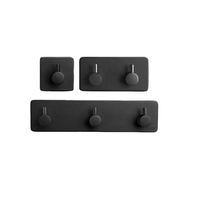 Self Adhesive Home Kitchen <b>Bathroom</b> Accessories <b>Hooks</b> Wall <b>Door</b> <b>Hook</b> Key Holder Rack Towel Hanger <b>Bathroom</b> Rack Robe <b>Hooks</b> - Product Image 3