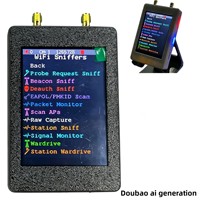 Modul Nirkabel ESP32-2.8T-DualAnt Mar-X-Auder All-in-one yang kompatibel dengan CYD untuk Wi-Fi dan GPS untuk Pemantauan yang Aman