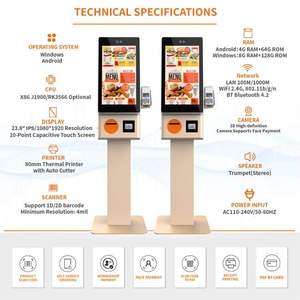 Sistema <span class=keywords><strong>de</strong></span> Punto <span class=keywords><strong>de</strong></span> Venta <span class=keywords><strong>de</strong></span> Autoservicio para KFC y <span class=keywords><strong>McDonald</strong></span>'<span class=keywords><strong>s</strong></span>, Kiosco <span class=keywords><strong>de</strong></span> Pago, Máquina Resistente con Sistemas <span class=keywords><strong>de</strong></span> <span class=keywords><strong>Código</strong></span> QR y Tarjeta <span class=keywords><strong>de</strong></span> Crédito - Product Image 2