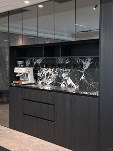 PerfectStone Lussuoso Marmo Nero Calacatta Naturale Spessore 18mm Impermeabile ed Ecologico per Progetti di Cucina e Bagno - Product Image 4