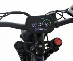 Vélo électrique de ville à pneus larges 20*4, moteur arrière, 7 vitesses, cadre en alliage d'aluminium, batterie lithium 48V18.2AH, double suspension - Product Image 5