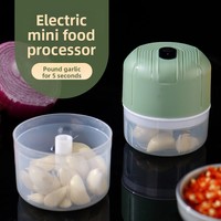 Draadloze elektrische knoflookpeller & -stamper multifunctionele mixer oplaadbare kleine keukenhulp huishoudelijke voedselverwerker